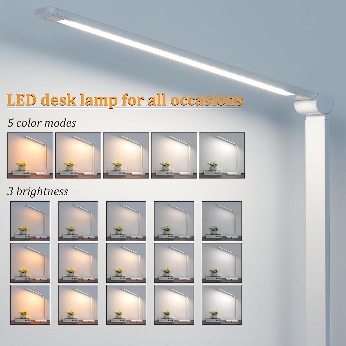 Foldable LED Desk Lamp