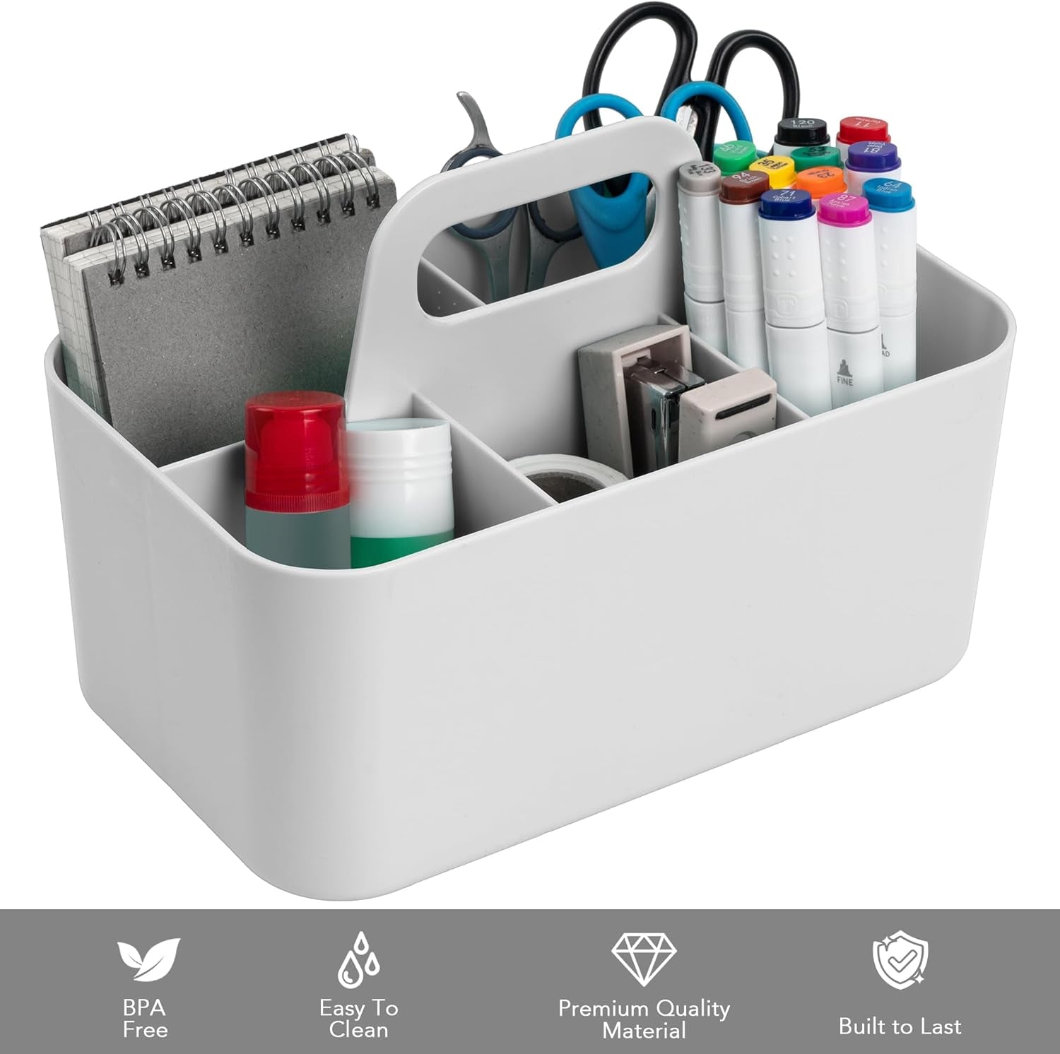 Portable Desk Caddy stackable organizer