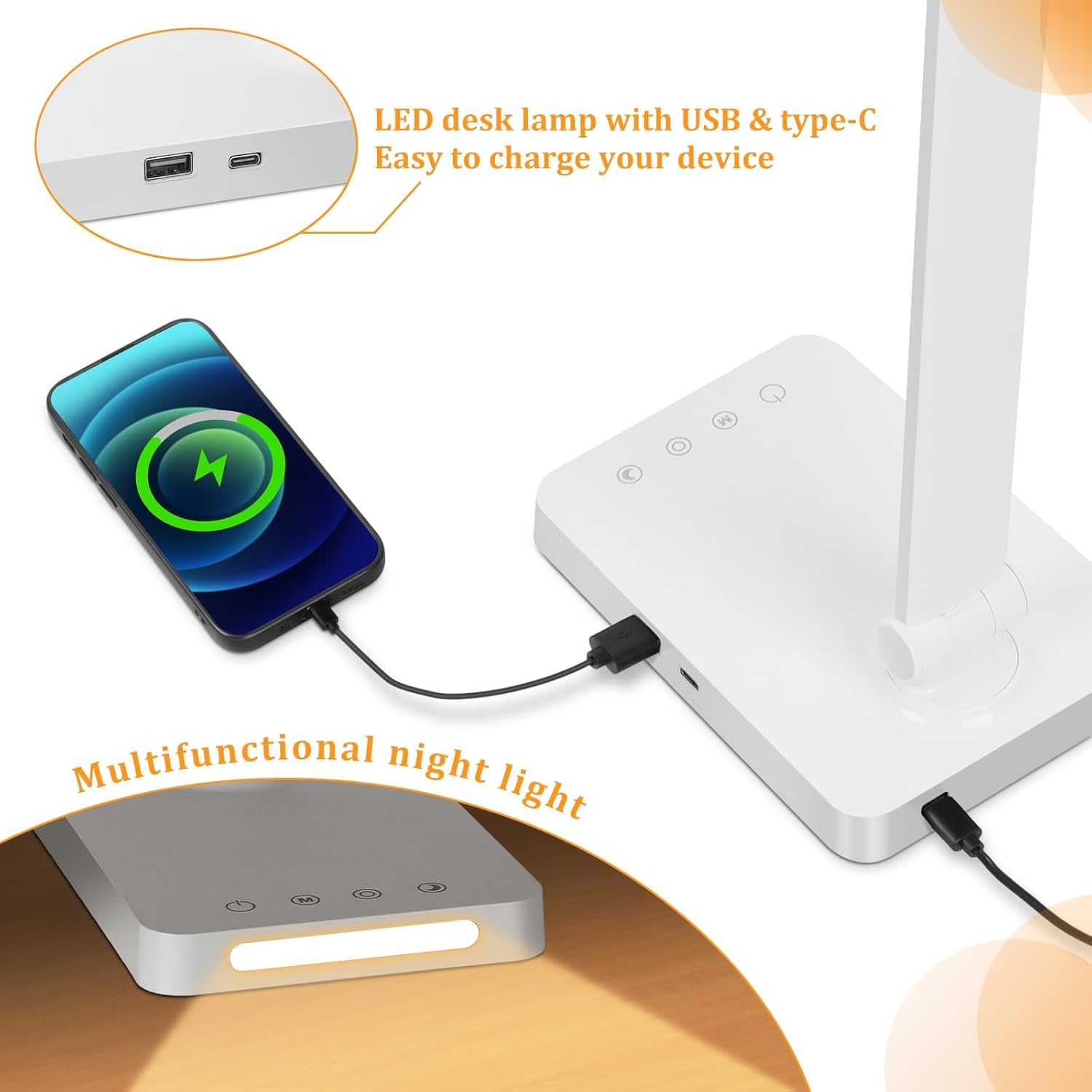 Foldable LED Desk Lamp