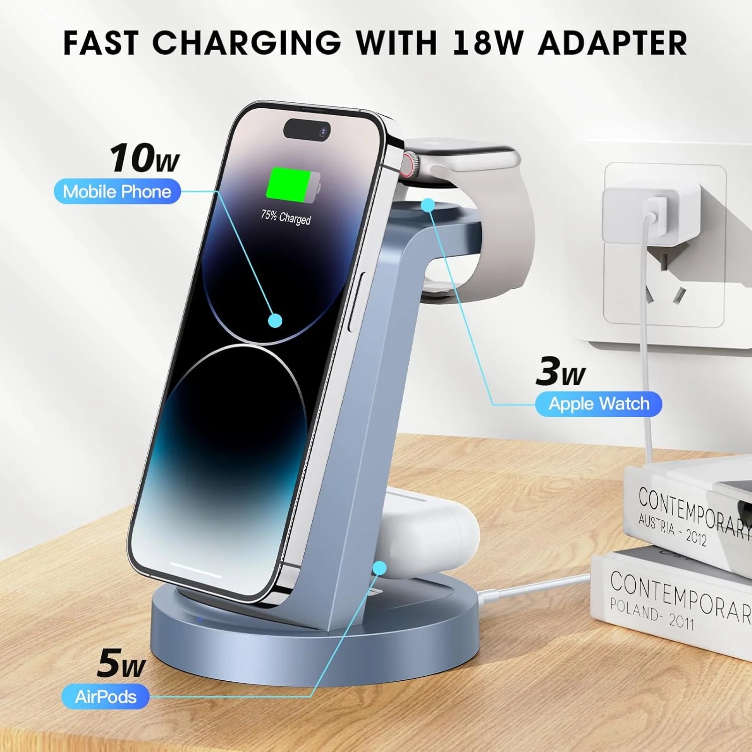 3-in-1 Wireless Charging Station