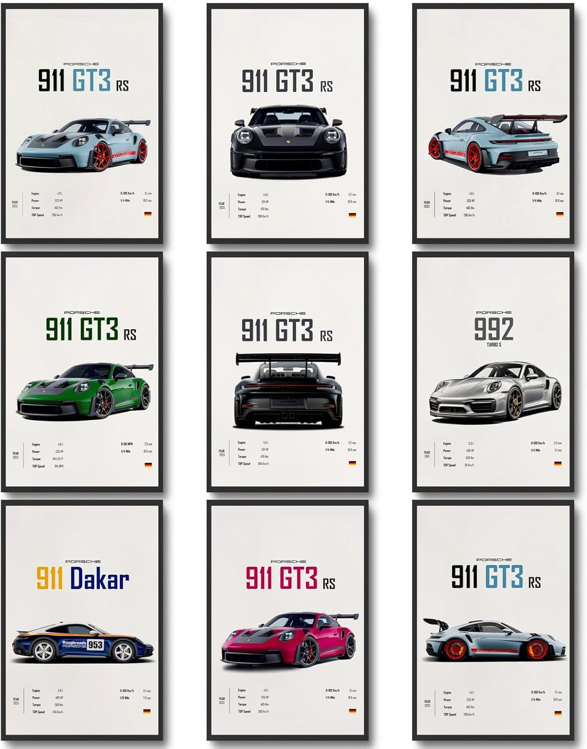 Supercar Wall Art Prints