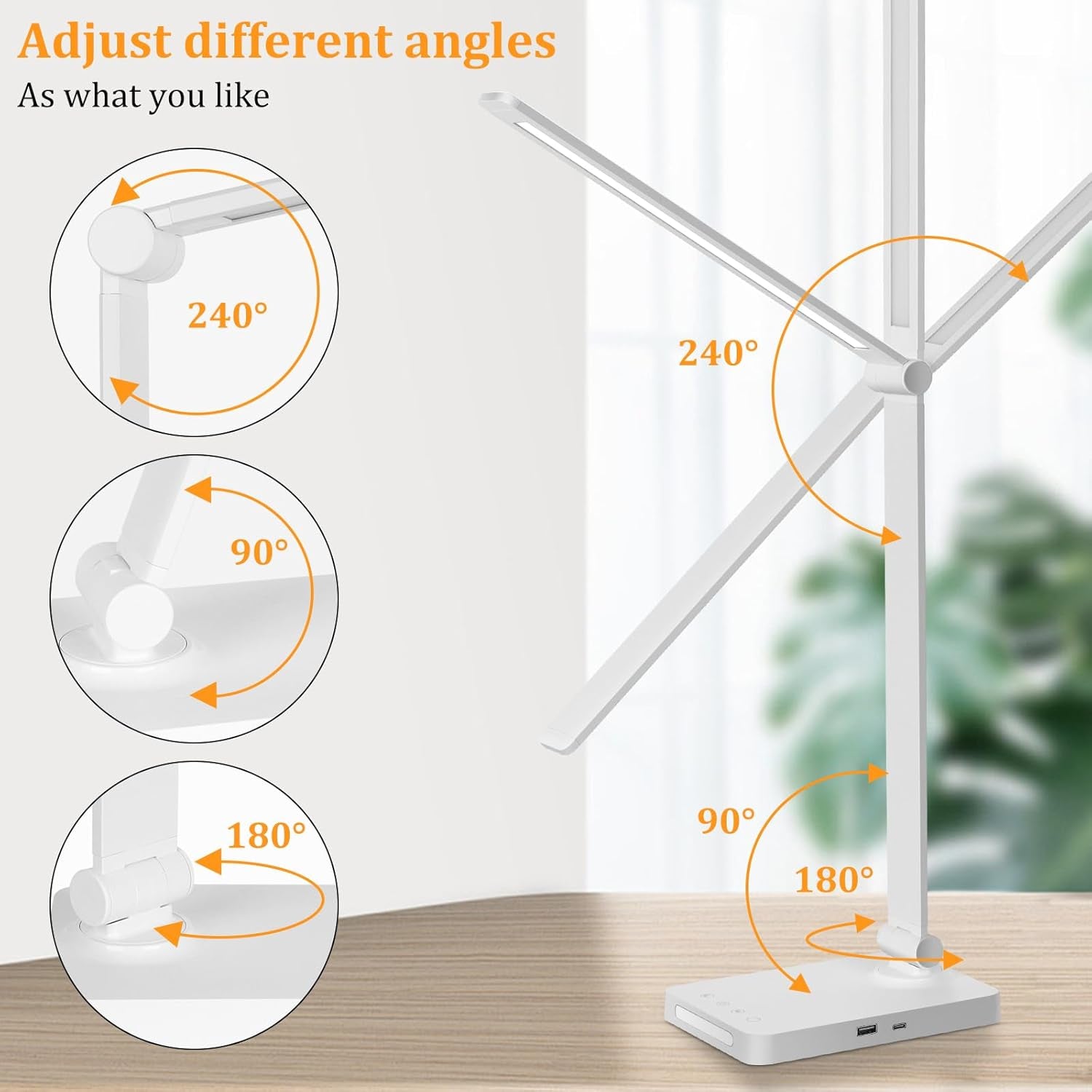 Foldable LED Desk Lamp