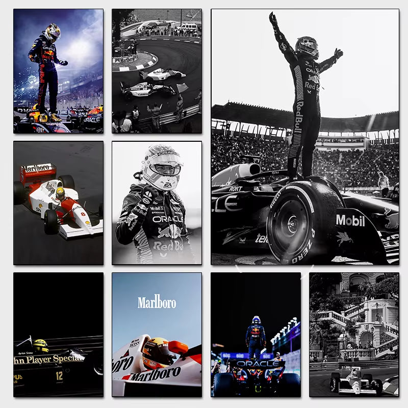 F1 Monaco Grand Prix Poster