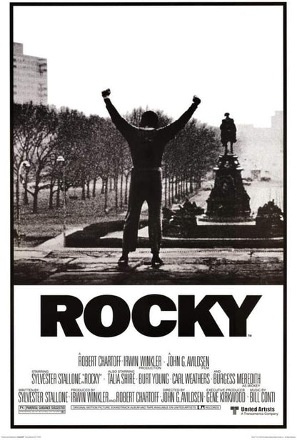 Rocky - Officially Licensed - Laminated - Movie Poster - 24.5" X 36.5"