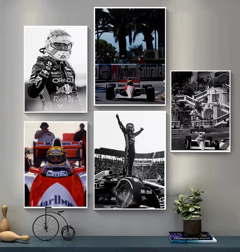 F1 Monaco Grand Prix Poster