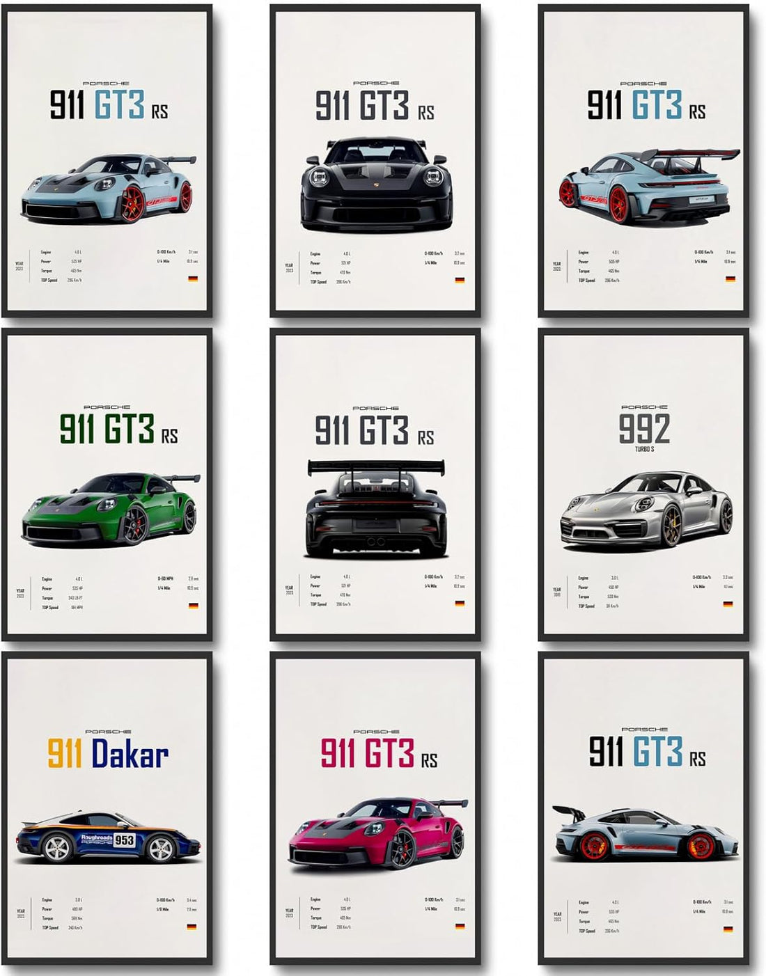 Supercar Wall Art Prints